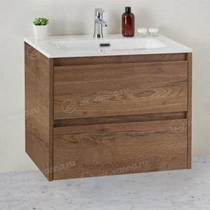 Тумба с раковиной BelBagno Stile Moderno Kraft 39/50 Rovere Tabacco